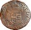 Belgium 1/3 Liard (Ferdinand of Bavaria) KM# 55 SVP DVX BVL COMES LOSS coin reverse