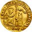 Italy 1/4 Ducato Carlo Ruzzini ND (1732-1733) BV KM# Pn111 S M V CAROLVS RVZINI D B V coin obverse