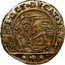 Italy 1/8 Ducato Alvise Pisani. Trial Strike ND (1735-1737) MS KM# Pn117 OCT DVCAT VENET coin reverse
