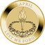 Australia 1 Dollar Anzac Day 2023 P BU in Coincard WR P 25 APRIL LEST WE FORGET coin reverse