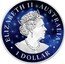 Australia 1 Dollar (Australian Kangaroo - Glowing Galaxy) ELIZABETH II AUSTRALIA JC 1 DOLLAR coin obverse