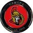 Canada Dollar Canadian NHL Teams Logo. Ottawa Senators 2009 In Sets only CANADA DOLLAR 2009 coin reverse