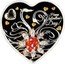 Niue One Dollar Charles III Valentine's Day 2023  Proof HAPPY VALENTINE'S DAY! coin reverse