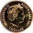 Australia 1 Dollar Elizabeth II (4th Portrait - Year of the Rooster) 2017  UNC in Long Coincard ELIZABETH II AUSTRALIA 2017 IRB 1 DOLLAR coin obverse