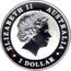 Australia 1 Dollar (Koala. Coloured) 1 DOLLAR AUSTRALIA ELIZABETH II coin obverse