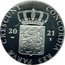 Netherlands 1 Ducat (Duivenvoorde Castle) CONCORDIA RES PARVÆ CRESCUNT 20 21 coin obverse