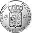 Netherlands 1 Ducat (Kasteel Westhove) CONCORDIA RES PARVAE CRESCUNT 20 21 coin obverse