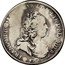 Italy 1 Francescone, (Francesco I) FRANC III D G... AR ET M ETR D REX HIER coin obverse