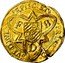 Belgium Florin D'or Ferdinand of Bavaria ND (1614)  KM# 47 EPISC ET PRIN LEO SVP D BVL F D B coin reverse