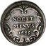 Italy 1 Grosso Innocent XI. Polygonal cartouche 1685  NOCET MINVS 1685 coin reverse