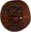 Belgium 1 Liard (Ferdinand of Bavaria) KM# 33 DVX BVILLONIENSIS coin reverse