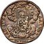 Italy 1 Osella Alvise Mocenigo II 1731 GZ X# 263 AB IPSA SALVS 1731 coin reverse