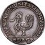 Italy 1 Osella (Cock) X# 10 E B C MVNVS COMVNITATIS MVRIANI coin obverse