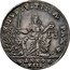 Italy 1 Osella (Figure of Justice With Scales) ANNO XIII OPVS IVSTITIÆ PAX coin reverse