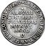Italy 1 Osella (Founding of Venice) X# 174 ALOYSII CONTARENO PRINCIPIS MVNVS ANNO V SALVT AN 1680 ET AB VRBE CONDITA 1260 coin reverse