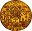 Italy 1 Osella (Francesco Loredan) X# 305 S M V FRANC LAVRED D S B coin obverse