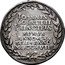 Italy 1 Osella (Giovanni Corner II) X# 237 IOANNIS CORNELII PRINCIPIS MVNVS ANNO IX SAL ANNO MDCCXVII coin reverse