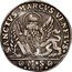 Italy 1 Osella Lion of St. Mark. Alvise Pisani 1736 MS X# 274 SANCTVS MARCVS VENETVS M S 1736 coin obverse