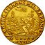 Italy 1 Osella (Moses by the Sea) HINC SPERANS NIL ERRANS ANNO VII coin reverse
