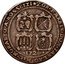 Italy 1 Osella (Sebastiano Mocenigo) X# 38 ZOR BARBIN DOM TARLAO MIC MORATTO A ROSSEITI 1724 coin reverse