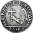 Italy 1 Osella (Silvestro Valier) X# 203 AB EX PIETATE FORTITVDO coin reverse