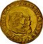 Italy 1 Quadrupla (Carlo Emanuele II) CHR FRAN CAR EMAN DVC ES SAR 1643 coin obverse