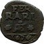 Italy 1 Quattrino (Clement X Papal Arms) FER RARI Æ 1676 coin reverse
