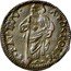 Italy 1 Quattrino (Clement XII St. Paul - standing) S PAVLVS APOSTOLVS coin reverse