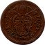 Italy 1 Quattrino (Pius VI) KM# 285a PIVS VI PONT M coin obverse