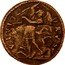 Italy 1 Quattrino (Urban VIII) VIVIT DEVS coin obverse