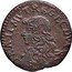Italy 1 Sesino (Francesco I d'Este. Modena) FRA II MVT REG E C DVX X coin obverse