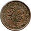 Canada 1 Sou (Montreal. 16 Cherry Leaves 5 Shamrocks) AGRICULTURE & COMMERCE BAS CANADA coin obverse