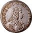 Italy 1 Testone (Cosimo III Florence) COSMVS III D G MA D ETRV VI coin obverse