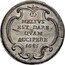 Italy 1 Testone (Innocent XI. Cartouche Type 1) MELIVS EST DARE QVAM ACCIPERE 1685 coin reverse