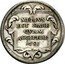 Italy 1 Testone (Innocent XI. Cartouche Type 4) MELIVS EST DARE QVAM ACCIPERE 1685 coin reverse