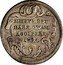 Italy 1 Testone (Innocent XI. Cartouche Type 7) MELIVS EST DARE QVAM ACCIPERE 1684 coin reverse