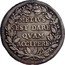 Italy 1 Testone (Innocent XI. Wreath) MELIVS EST DARE QVAM ACCIPERE coin reverse