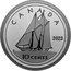 Canada 10 Cents (Bluenose. Transition obverse) CANADA 10 CENTS 2023 H coin reverse
