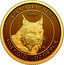 Canada 10 Dollars Lynx 2023 Frosted background PL 9999 CANADA 2023 FINE GOLD 1/4 OZ OR PUR coin reverse