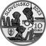 Slovakia 10 Euro (Krista Bendova) SLOVENSKO 2023 10 EURO K coin obverse