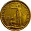 UK 10 Pounds (Britannia. Textured Fields) BRITANNIA 2015 1/10 OZ 999.9 FINE GOLD NATHAN coin reverse