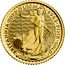 UK 10 Pounds Charles III 2023  Bullion RITANNIA 2023 1/10 OZ 999.9 FINE GOLD DECUS ET TUTAMEN NATHAN coin reverse