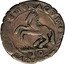 Italy 10 Soldi Ferdinando Carlo Gonzaga ND (1665-1707)  QVI LEGES IVRAQVE SERVAT 10 coin reverse