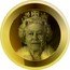 Niue 100 Dollars Queen Elizabeth II 2023  Prooflike IC ON coin reverse