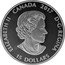 Canada 15 Dollars Eyes Of The Great Horned Owl 2017  Proof ELIZABETH II CANADA 2017 D G REGINA 15 DOLLARS coin obverse