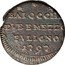 Italy 2 1/2 Baiocchi (Pius VI. Foligno) BAIOCCHI DVE ET MEZZO FVLIGNO 1797 coin reverse