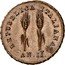 Italy 2 Denari (Napoleon Bonaparte) KM# Pn2 REPUBBLICA ITALIANA AN II coin obverse