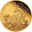 Australia 2 Dollars Australian Kangaroo. Mini Roo 2023 P P KANGAROO 2023 0.5 G 9999 GOLD coin reverse