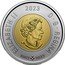 Canada 2 Dollars (Polar Bear on Ice Flow) ELIZABETH II D G REGINA SB 2023 1952 2022 coin obverse