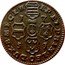 Belgium 2 Liards (Jean-Theodore of Bavaria) KM# 158 EP ET PRIN LEO DUX B M F C L H 1751 coin reverse
